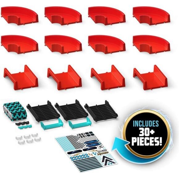 Power Treads - Nitro Stunt Pack - All-Surface Toy Vehicles - 30+ Pieces - Picture 3 of 7